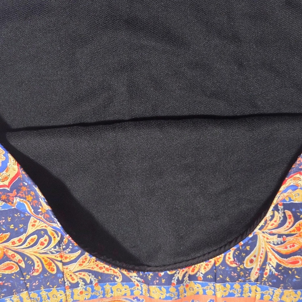 ZARA Boho Paisley Print Pleated Mini Skirt‎ Womens XS - Picture 7 of 8